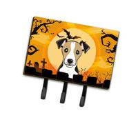 """"Caroline's Treasures BB1819TH68 Halloween Jack Russell Terrier Leash or Key Holder Large Multicolor""""