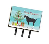 """"Caroline's Treasures Black Bengal Goat Christmas Wall Hook Triple""""