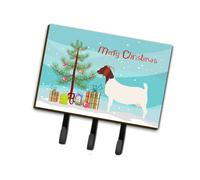 """"Caroline's Treasures Boer Goat Christmas Wall Hook Triple Multicolor""""