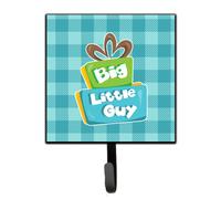 """"Caroline's Treasures Boy Big Little Guy Wall Hook Small Multicolor""""