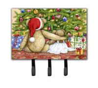 """"Caroline's Treasures Christmas Teddy Bears with Tree Leash or Key Holder CDCO0415TH68 Triple""""