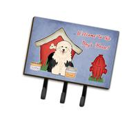 """"Caroline's Treasures Dog House Collection Old English Sheepdog Leash or Key Holder BB2850TH68 Triple""""