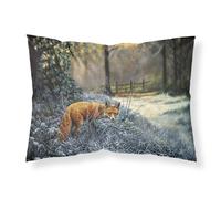 """"Caroline's Treasures Fox on the Hunt Fabric Standard Pillowcase BDBA0347PILLOWCASE Multicolor""""