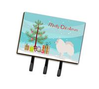 """"Caroline's Treasures German Spitz Wall Hook Triple Christmas Tree""""