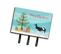 """"Caroline's Treasures Greenland Dog Wall Hook Triple Christmas Tree""""