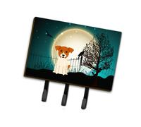 """"Caroline's Treasures Halloween Scary Jack Russell Terrier Leash or Key Holder BB2298TH68 Triple""""