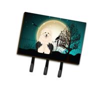 """"Caroline's Treasures Halloween Scary Old English Sheepdog Leash or Key Holder BB2286TH68 Triple Multicolor""""