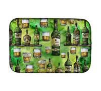""""Caroline's Treasures Irish Whiskey Dish Drying Mat 14"""""""" x 21"""""""" Multicolor""""