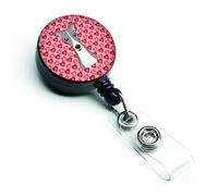 """"Caroline's Treasures Italian Greyhound Hearts Retractable Badge Reel Multicolor (BB5306BR)""""