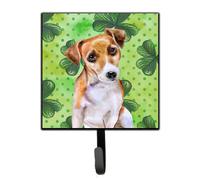 """"Caroline's Treasures Jack Russell Terrier #2 St Patrick's Wall Hook Small Multicolor""""