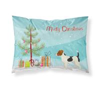 """"Caroline's Treasures Jack Russell Terrier Christmas Tree Fabric Standard pillowcases Multicolor""""