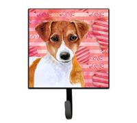 """"Caroline's Treasures Jack Russell Terrier Love Wall Hook Small Multicolor""""