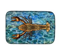 """"Caroline's Treasures Lobster Dish Drying Mat 14 x 21""""