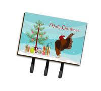 """"Caroline's Treasures Malaysian Serama Chicken Christmas Wall Hook Triple""""