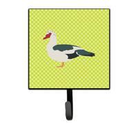 """"Caroline's Treasures Muscovy Duck Green Wall Hook Small Multicolor""""
