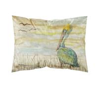 """"Caroline's Treasures Pelican Yellow Sky Fabric Standard pillowcases Multicolor""""