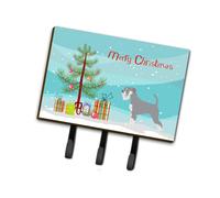 """"Caroline's Treasures Schnauzer Wall Hook Triple Christmas Tree""""