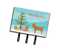 """"Caroline's Treasures Toy Poodle Wall Hook Triple Christmas Tree""""