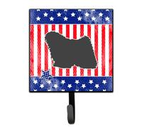 """"Caroline's Treasures USA Patriotic Puli Leash or Key Holder BB3363SH4 Small Multicolor""""