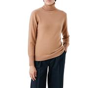 Caroll UJ015-DYLANB - Jersey de Cachemira para Mujer, Camel, Talla L
