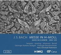 Johann Sebastian Bach – Misa en Si menor BWV 232 (Dresdner Stimmen) – CD – Carus