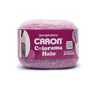 Caron Colorama Halo Perfect Phasing - 1 paquete de 1059 yardas/17.5 onzas, orquídea morada, 71% acrílico, 18% nailon, 11% poliéster