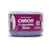 Caron Colorama Halo Perfect Phasing 500 g - 1 paquete de 1059 yardas/499.0 g Lavender Punch 71% acrílico, 18% nailon, 11% poliéster