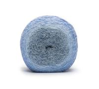 Caron Colorama Halo Perfect Phasing - Ovillo de lana (500 g), color plata real