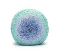 Caron Colorama Halo Perfect Phasing - Ovillo de lana (500 g), color verde azulado