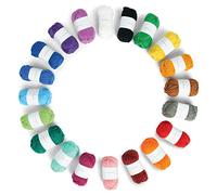 Caron Hilo acrílico Amigurumi, 20 colores, 58 m cada uno