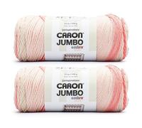 Caron Hilo Jumbo Ombre, Blossom, paquete de 2