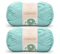 Caron Simply ME - Hilo Moonstone - Paquete de 2 unidades de 200 g/7 oz - 62% acrílico, 20% nailon, 18% lana - #5 voluminoso - 246 yardas - Tejido/ganchillo