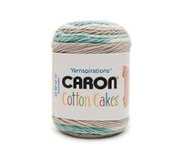 Caron Tortas, Composición: 60% algodón, 40% acrílico, Cristal de Playa, 100 g