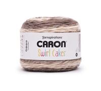 Caron Tortas de Remolino, Lana Acrílico, Almendra Tostada, 227 g, 230