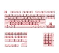carotoe 132Key PBT + PC Double Shot Jelly HOA Profile - Teclas translúcidas para interruptores, teclado mecánico, PBT PC, teclas translúcidas Jelly