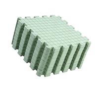 carotoe 9 tablas de bloqueo de punto de 30,5 x 30,5 cm, almohadilla de espuma de bloqueo de punto para proyectos de ganchillo, tablas de espuma para tejer cuadrados