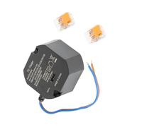 carotoe Adaptador de corriente montado en la pared que ahorra espacio con adaptador de corriente ABS de alta compatibilidad para estándares eléctricos, dispositivo de pared que ahorra espacio