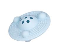 carotoe Alimentador interactivo de rompecabezas para mascotas con forma de pez, juguete con fugas de alimentos, estimulación cognitiva, dispositivo de actividad, alimentador interactivo de