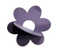 carotoe Bohemians - Estante de pared con diseño único de flores y acento de cristal para espacio de almacenamiento adicional en forma de flor