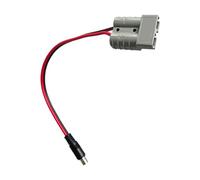 carotoe Cable adaptador de corriente de 50 A, 8.0 x 2.0, conector gris, cable de 14 AWG para configuración de respaldo solar, equipo de uso portátil