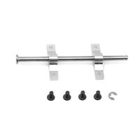 carotoe Cama de camión volquete con capacidad de carga mejorada y mecanismo suave, plataforma volquete de aluminio fuerte y soporte trasero para remolque modelo a escala 1/14 para camiones modelo