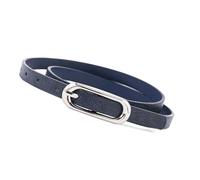 carotoe Cinturón de cintura delgado versátil para mujer, correa de piel sintética ajustable, realzador de ropa diaria, esencial y ligero, cinturón de poliuretano para atuendos diarios, a, Talla única