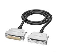 carotoe Conectores industriales de 50 pines D sub-cable macho hembra con blindaje DB50Pin línea de extensión