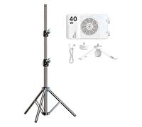 carotoe Equipo de iluminación Softbox de 40 W con amplia temperatura de color, multifuncional, para estudios profesionales, equipos de iluminación de transmisión