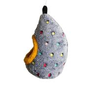 carotoe Esponjas de algodón con forma de huevo con forma de nido de pájaro, aislamiento térmico de invierno para loros y pájaros pequeños, forma cómoda de huevos, nido de pájaro, esponjas de algodón
