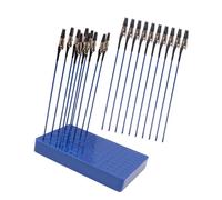 carotoe Estación de trabajo para figuras de modelo, soporte para manualidades con abrazadera para colorear para pintar de forma estable y sin ensuciar, aerosoles de aerografía, estación de pintura