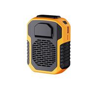 carotoe Fan - Collar portátil con batería de 6000 mAh, manos libres, 3 velocidades, deportes, correr, viajes, camping, portátil, recargable de mano