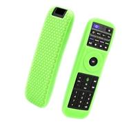 carotoe Funda de agarre remoto texturizada con envoltura lateral protectora, diseño frontal abierto, manejo diario para entretenimiento en el hogar, funda para control remoto de voz, controlador
