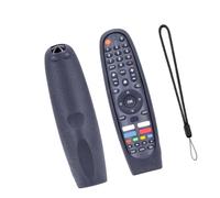 carotoe Funda flexible de silicona para control remoto de televisores RM-C3408, protector suave con cordón de silicona