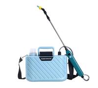 carotoe Herramienta de riego ergonómica tipo mochila con capacidad de 5 litros y pantalla LED para el cuidado de las plantas, pulverizador de jardín de mano